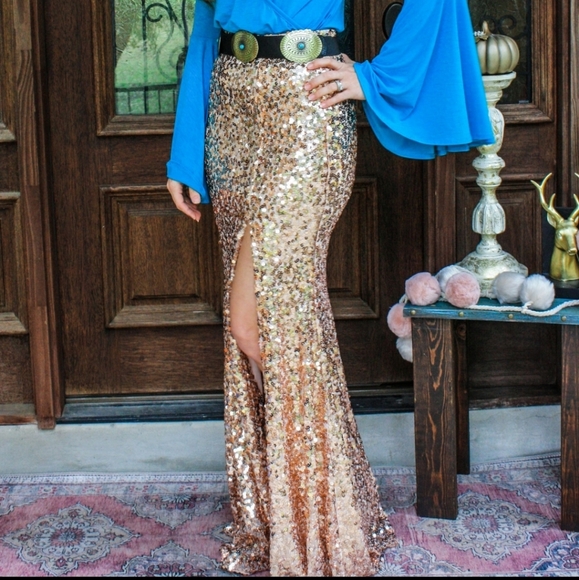 Dresses & Skirts - Sequin Mermaid long skirt
